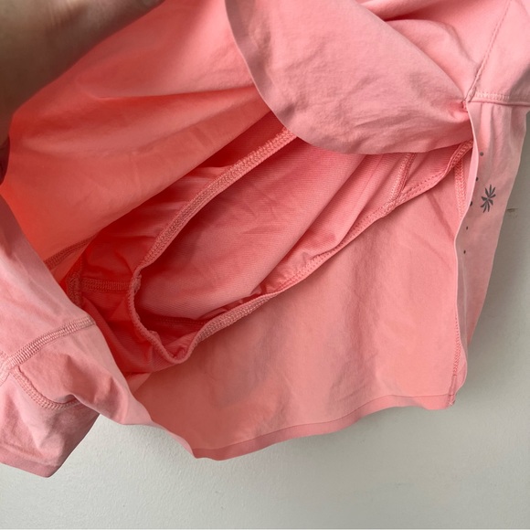 Athleta Women’s Pink High Rise Run With It Shorts Size XL - Picture 3 of 6